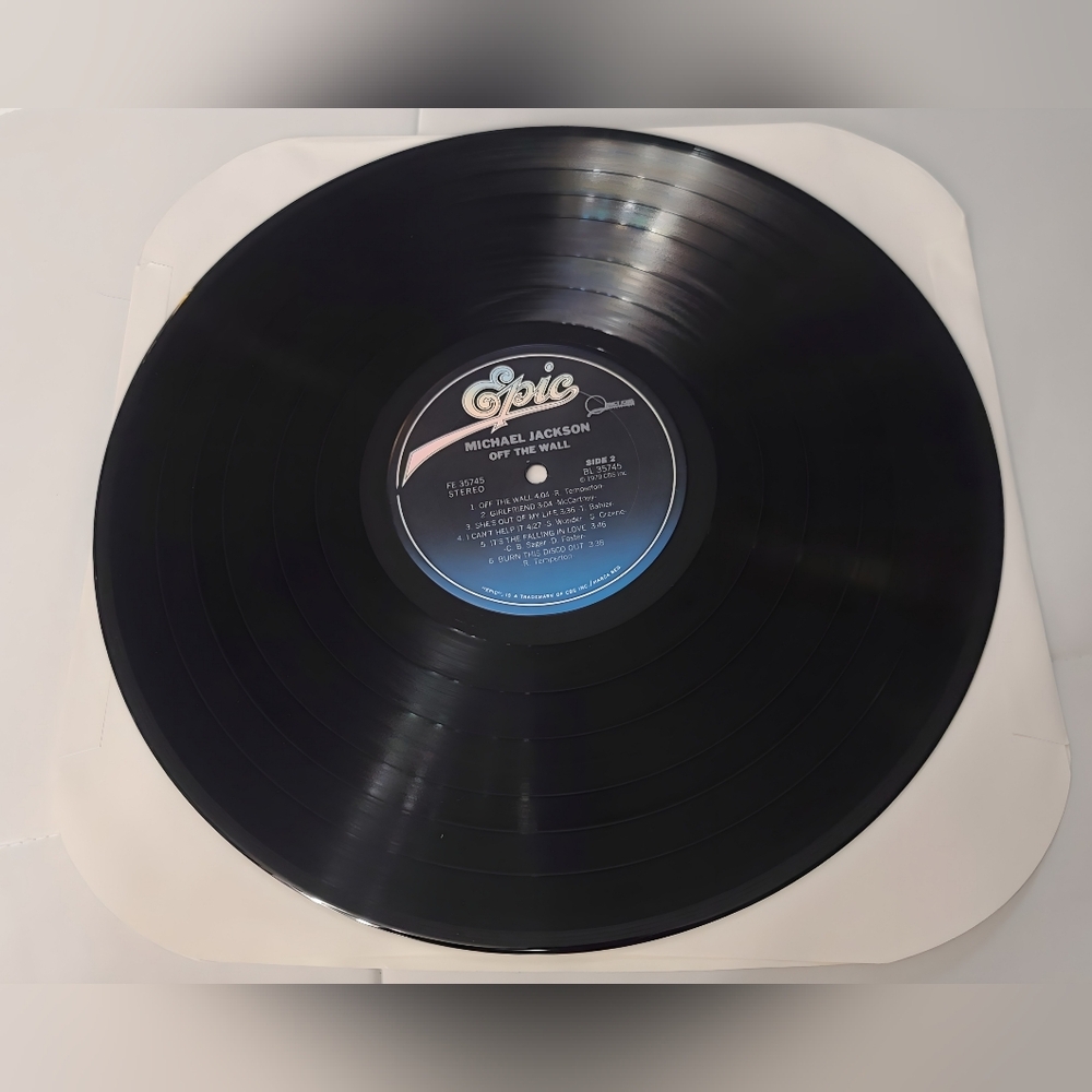 EUC Michael Jackson Off The Wall Vinyl Record - Black - Picture 3 of 7